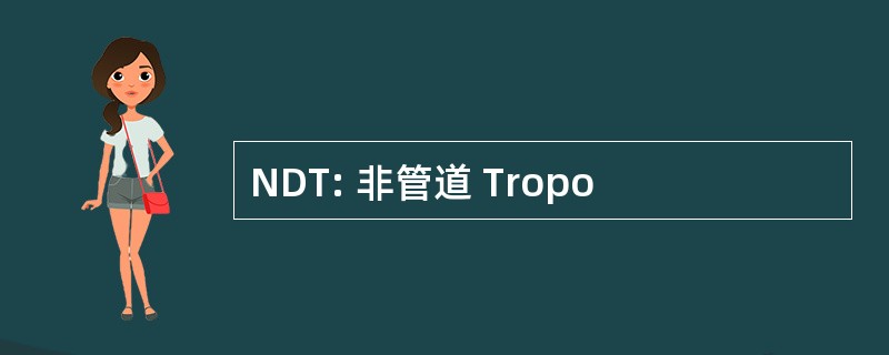 NDT: 非管道 Tropo