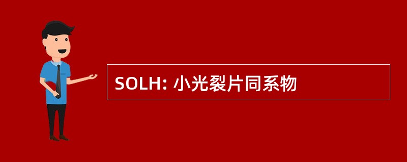 SOLH: 小光裂片同系物