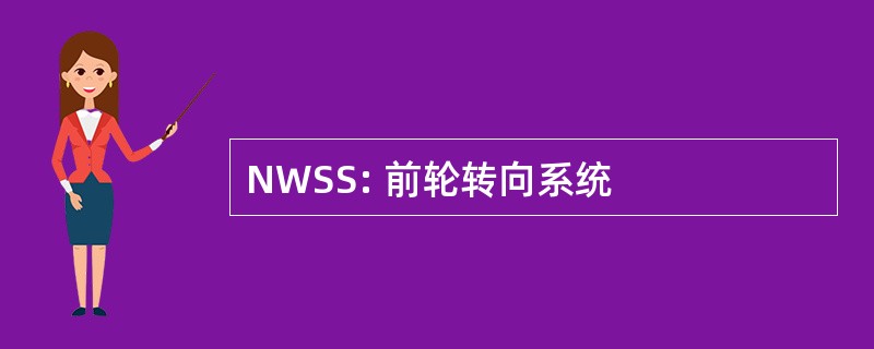 NWSS: 前轮转向系统