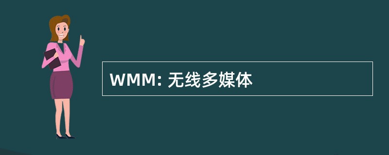 WMM: 无线多媒体