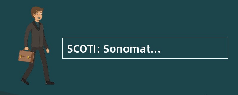 SCOTI: Sonomatic 确认的气管插管