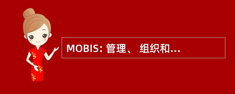 MOBIS: 管理、 组织和业务改进服务