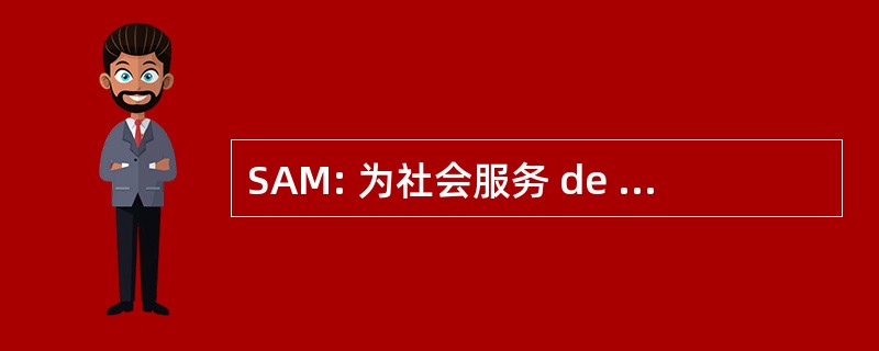 SAM: 为社会服务 de Atencion 纲目