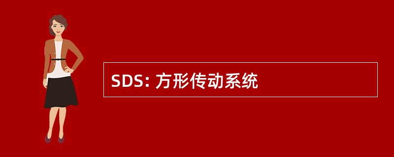 SDS: 方形传动系统