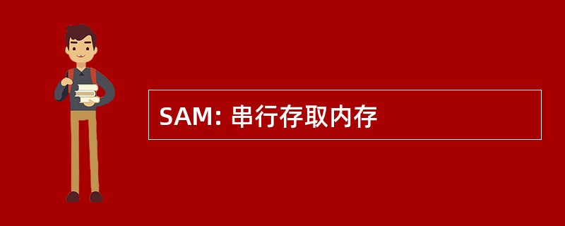 SAM: 串行存取内存