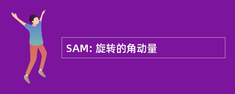 SAM: 旋转的角动量