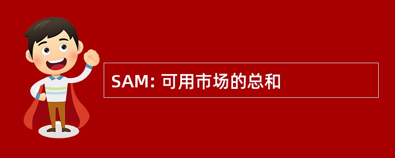 SAM: 可用市场的总和