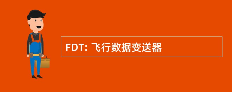 FDT: 飞行数据变送器