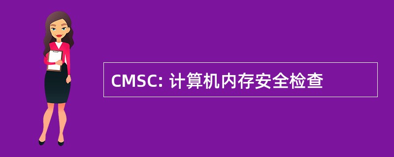 CMSC: 计算机内存安全检查