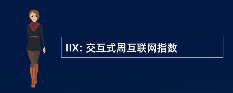 IIX: 交互式周互联网指数