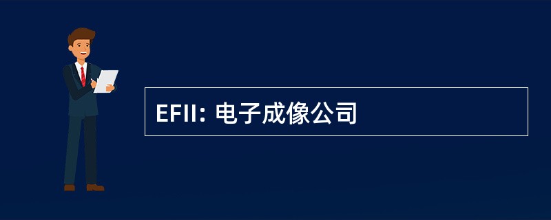 EFII: 电子成像公司