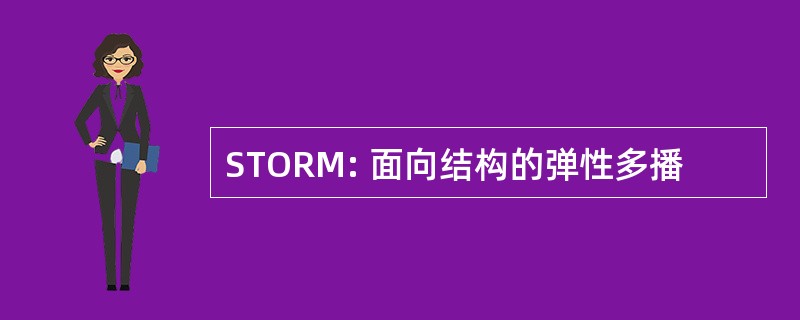 STORM: 面向结构的弹性多播