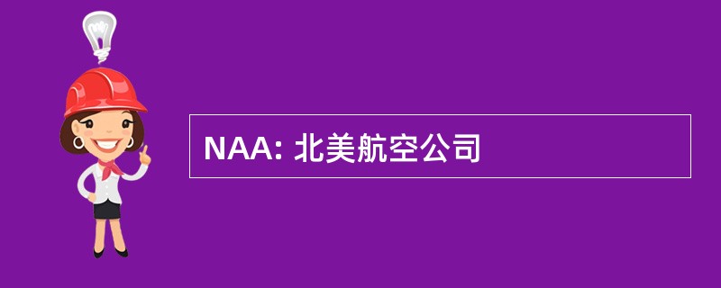 NAA: 北美航空公司