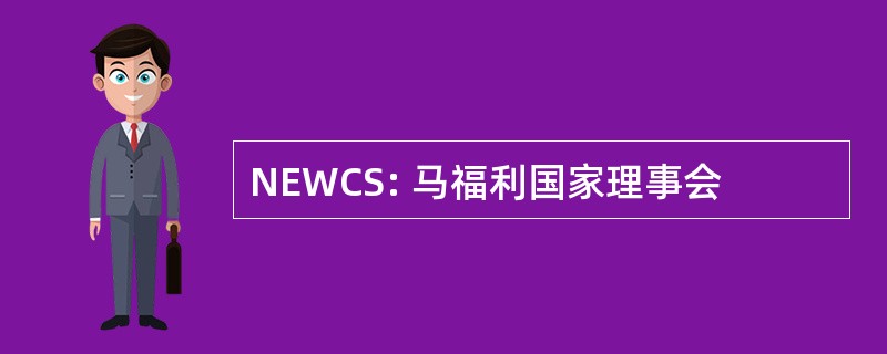 NEWCS: 马福利国家理事会