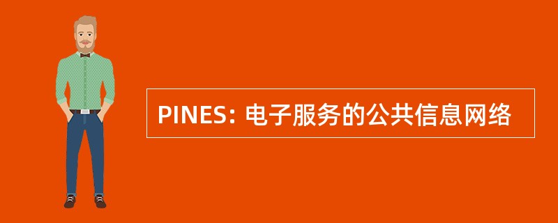 PINES: 电子服务的公共信息网络