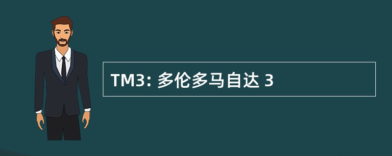 TM3: 多伦多马自达 3