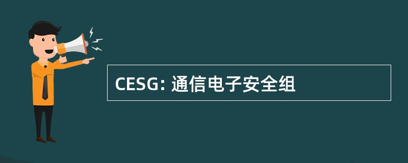 CESG: 通信电子安全组