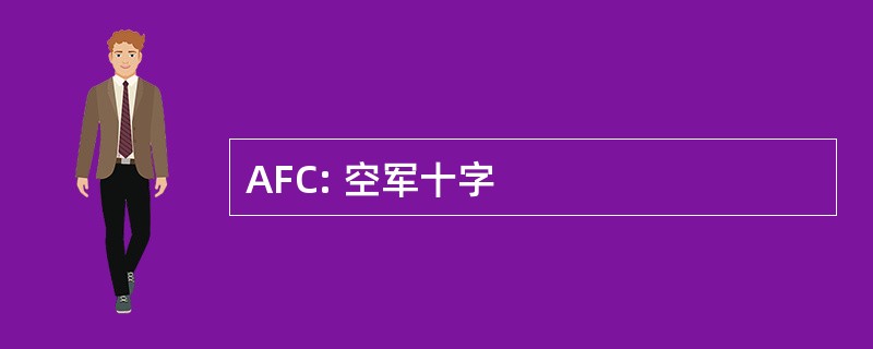 AFC: 空军十字