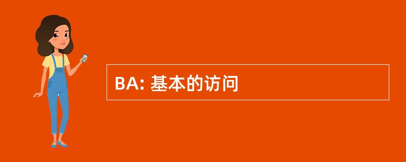 BA: 基本的访问