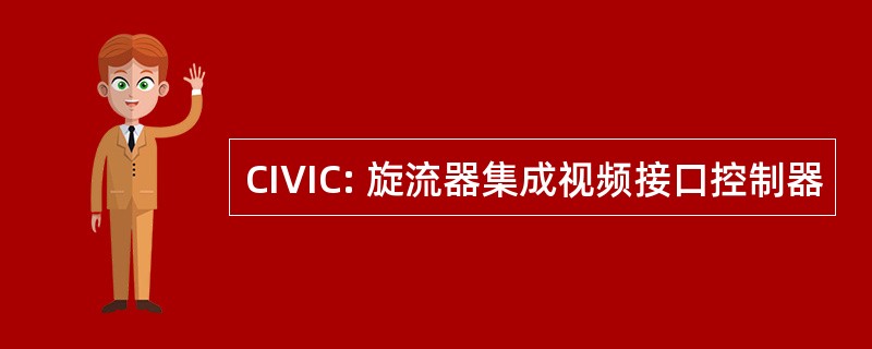 CIVIC: 旋流器集成视频接口控制器