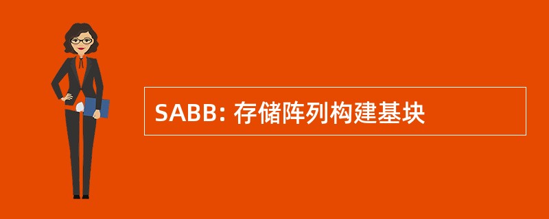 SABB: 存储阵列构建基块