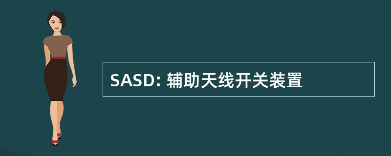 SASD: 辅助天线开关装置