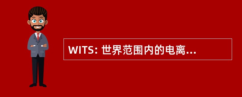 WITS: 世界范围内的电离层热层研究