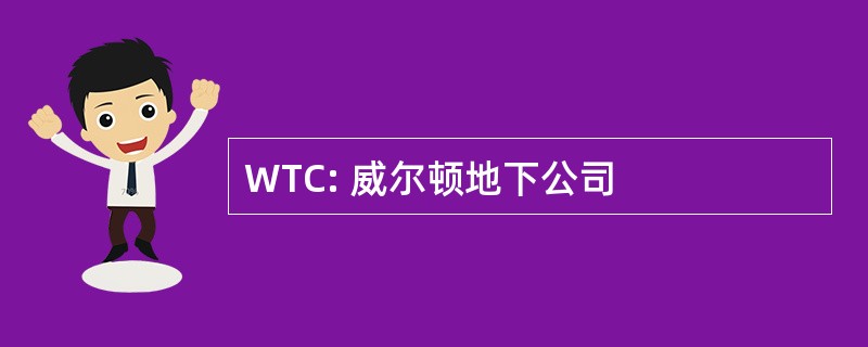 WTC: 威尔顿地下公司