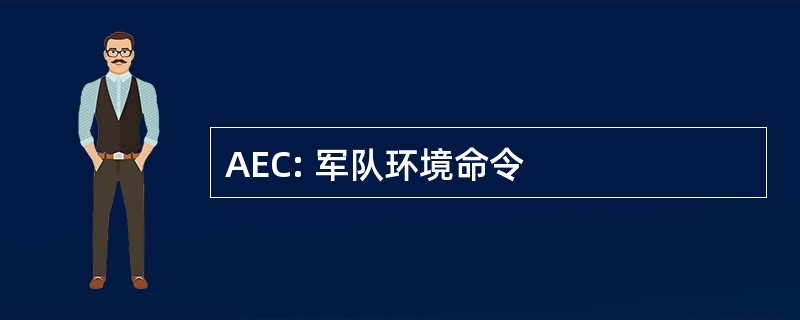 AEC: 军队环境命令