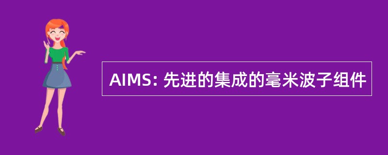 AIMS: 先进的集成的毫米波子组件