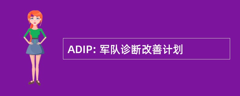 ADIP: 军队诊断改善计划