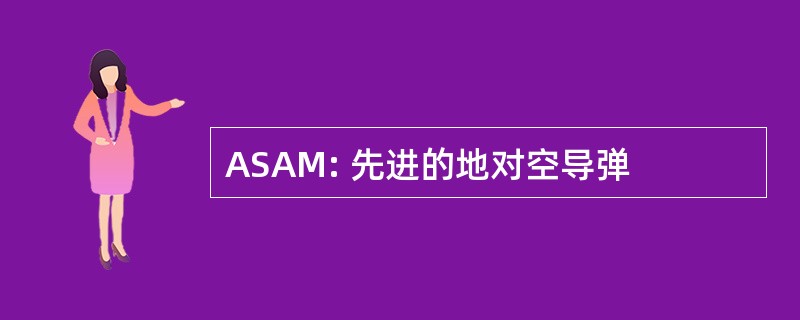 ASAM: 先进的地对空导弹