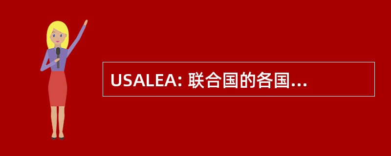 USALEA: 联合国的各国军队物流评价机构