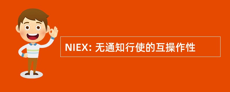 NIEX: 无通知行使的互操作性