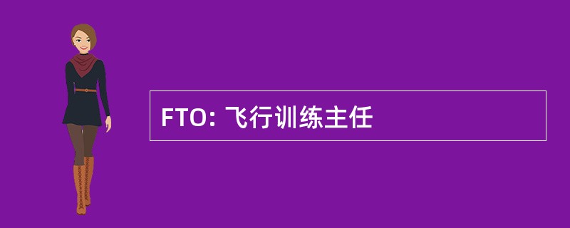 FTO: 飞行训练主任