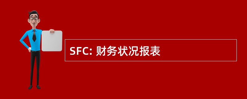 SFC: 财务状况报表