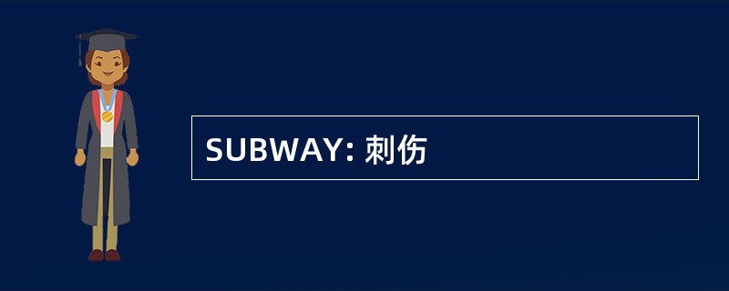 SUBWAY: 刺伤