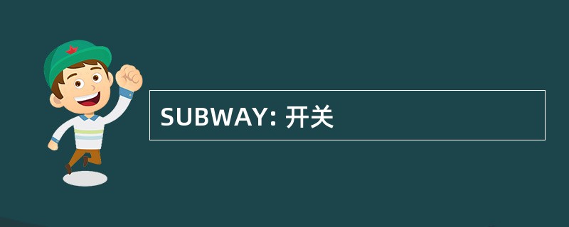 SUBWAY: 开关