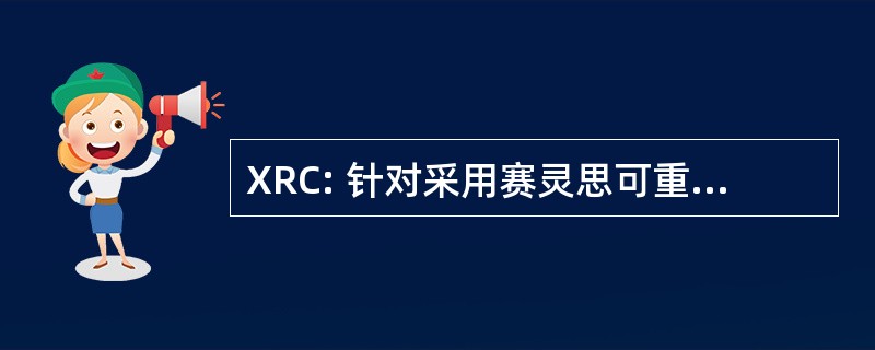 XRC: 针对采用赛灵思可重构计算机