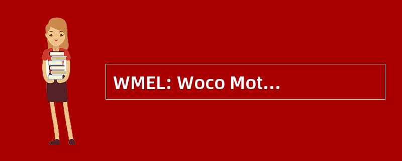 WMEL: Woco Motherson 弹性体有限公司