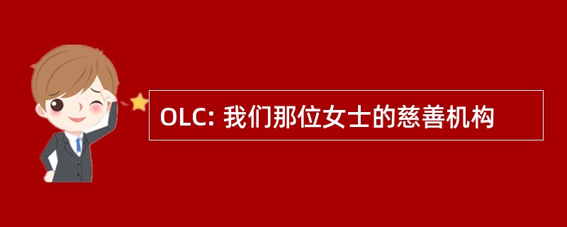 OLC: 我们那位女士的慈善机构