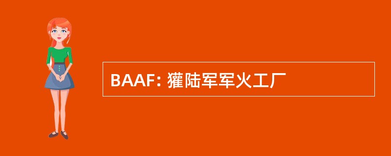 BAAF: 獾陆军军火工厂