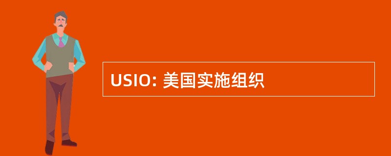 USIO: 美国实施组织