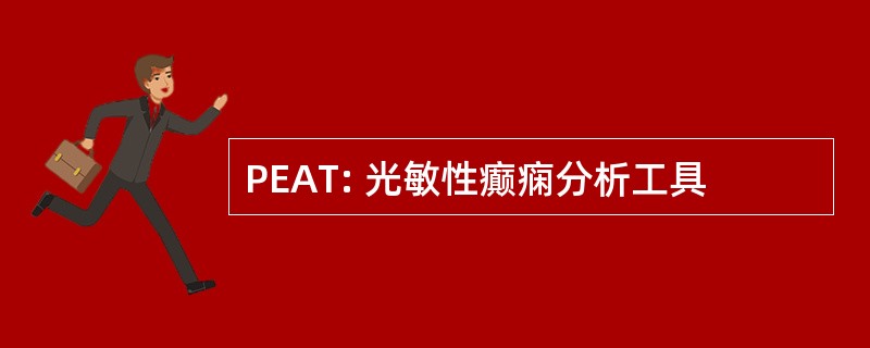 PEAT: 光敏性癫痫分析工具