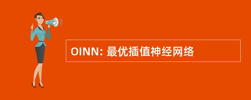 OINN: 最优插值神经网络