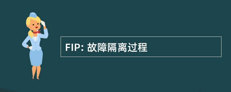 FIP: 故障隔离过程