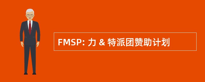 FMSP: 力 & 特派团赞助计划