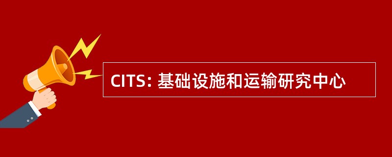 CITS: 基础设施和运输研究中心