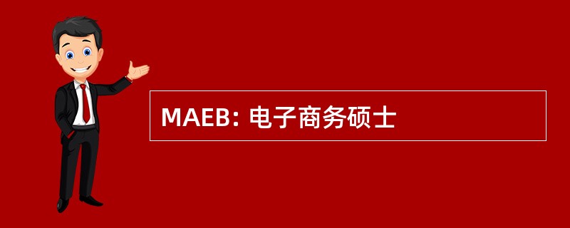 MAEB: 电子商务硕士