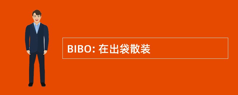 BIBO: 在出袋散装